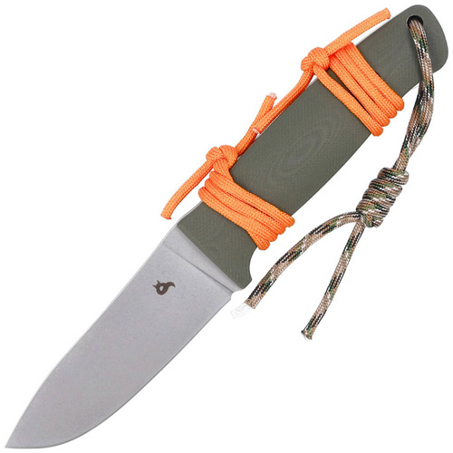 Black Fox - Ніж Vesuvius D2 - G10 - OD Зелений - BF-710 D2 OD