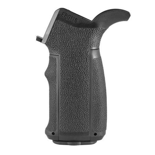 MFT - Пістолетна рукоятка для AR15 Engage - зі змінними ковпачками - чорна - EPGI16-BL