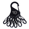 Nite Ize - S-Biner KeyRack Сталевий карабін для ключів - чорний - KRS-03-01