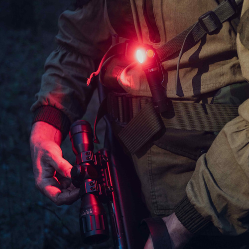 Armytek - Налобний ліхтар Wizard C2 WR - Магнітний зарядний пристрій - 1100 лм - 18650 - Чорний - F06901C