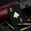 M-Tac - нашивка туз пік - 500D Cordura - чорний / флуоресцентний - 51109299