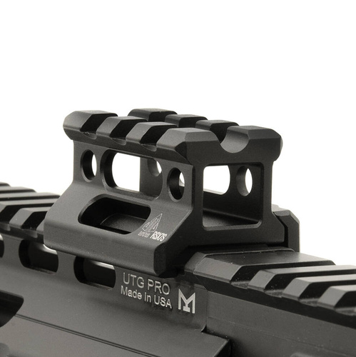 Leapers - Райзер UTG Super Slim 3 слотів - 0.75" - Чорний - MT-RSX7S