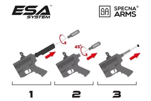 Specna Arms - SA-C19 CORE™ Daniel Defense® Carbine Replica - Chaos Bronze - SPE-01-028190