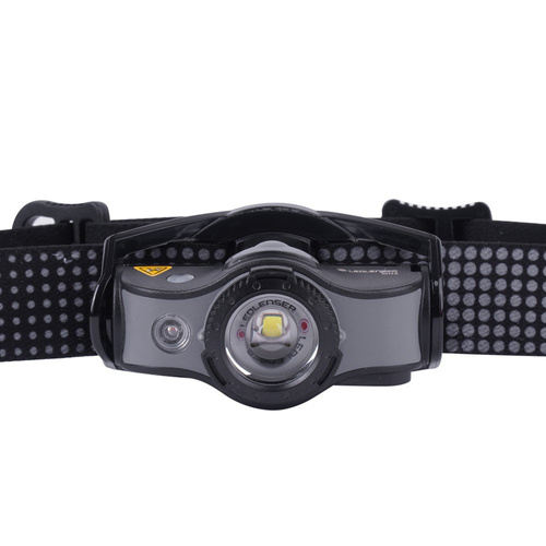 Ledlenser - MH5 акумуляторний налобний ліхтар - 400 люмен - чорний / сірий - 502147