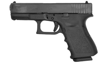Glock - Пістолет Glock 19 Gen 3 Brasil - 9x19 мм Parabellum - Чорний