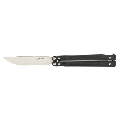 Ніж-метелик Ganzo - Balisong Firebird G766 - 440C - чорний - G766-BK. 