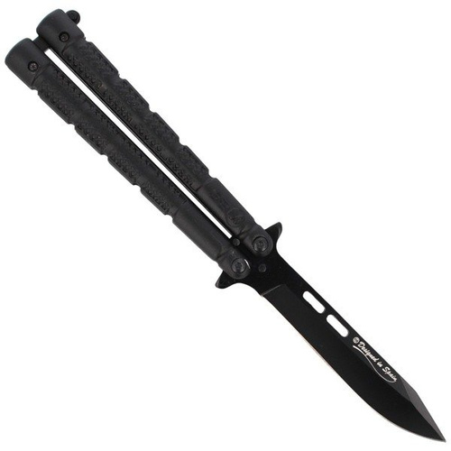 K25 - Складаний ніж-метелик з титановим покриттям Balisong - 36250