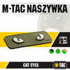 M-Tac - 3D ПВХ Нашивка "Котячі очі" - Оливковий - 51114001