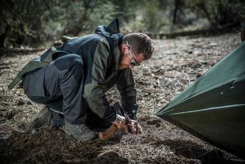 Helikon - Куртка Anorak Woodsman® - Coyote / Ash Grey - KU-WDN-DC-1185A