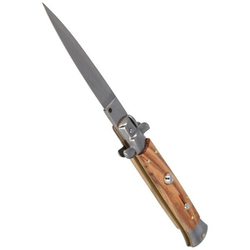 Frank Beltrame - Switchblade ніж Stiletto Bayonet - Темно-оливкове дерево - 23см - FB 23/94