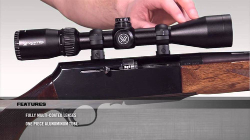 Vortex Optics - Приціл оптичний Crossfire II 6-18x44 - 1'' - AO - V-Brite MOA - чорний - CF2-31029