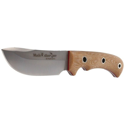 Muela - Nóż Full Tang Bushcraft Micarta 120 мм - ABORIGEN-12D