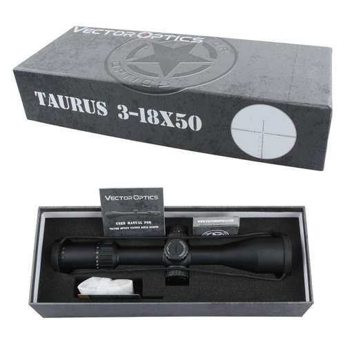 Векторна оптика - Taurus 3-18 x 50 - 30 мм - Перша фокусна площина - SCFF-11 