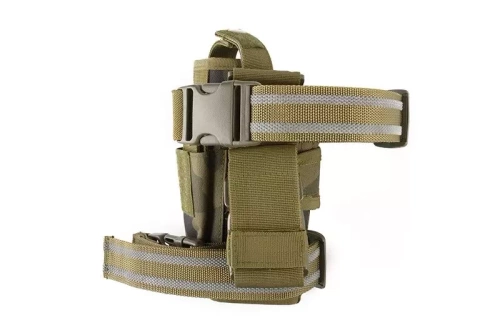 GFC Tactical - Кобура на стегно з магазином - нейлон - Візерунок 93 Лісова пантера - GFT-29-011418