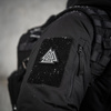 M-Tac - 3D Нашивка з ПВХ Valknut - чорний / сірий - 51163211