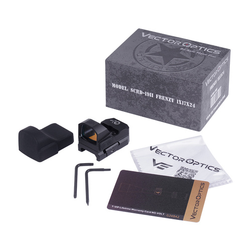 Vector Optics - Коліматор Frenzy 1х17х24 - 3 МОА - Picatinny / Weaver - SCRD-19II