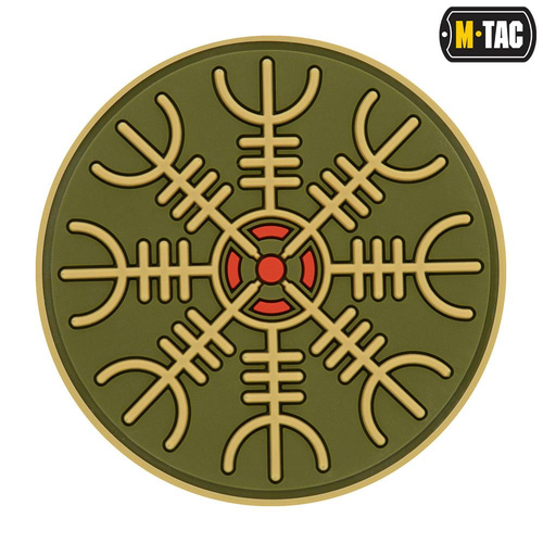 M-Tac - Нашивка 3D PVC Hełm Grozy - Olive - 51221001