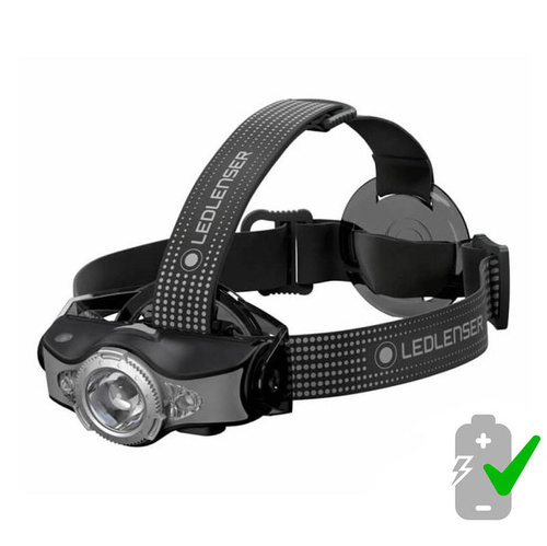 Ledlenser - Налобний акумуляторний ліхтар MH11 - 1000 люмен - сірий - 500996