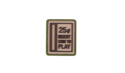 101 Інкорпорейтед. - 3D патч - Insert Coin to Play - Пісок - 444130-7152