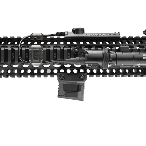 Strike Industries - Strike Stacked Angled Grip CMS - Picatinny - Чорний - SI-AR-CMS-PSAF-BK