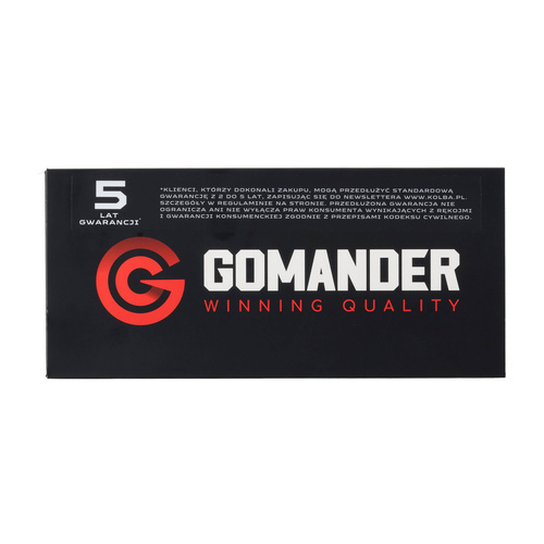 Gomander - Компенсатор полум'я Quadron Evo - 7,62 мм - 5/8 "x24 - чорний - TB0.10205