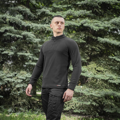M-Tac - Тактичний світшот Delta Polartec Raglan - чорний - 70022002