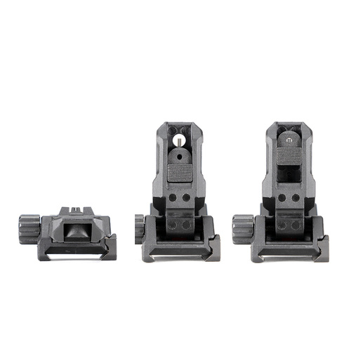 Strike Industries - Strike Polymer Backup Sights - складні - Picatinny - чорний - SI-SPBUS