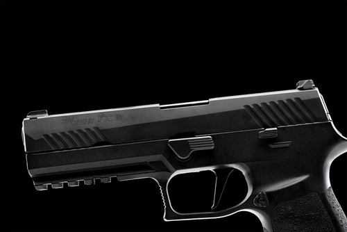 Strike Industries - Прицільні пристосування Strike Iron Sights - Sig Sauer P320 - Стандартна висота - SI-P320-SIGHTS-STN.