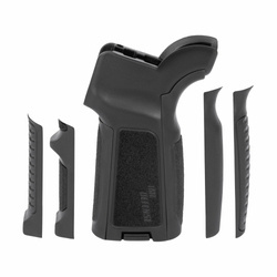 IMI Defense - Пістолетна рукоятка CG2 для AR15 / M16 зі змінними панелями - чорна - IMI-ZG110 BLK