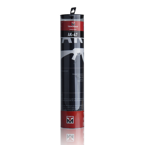 TekMat - Килимок для чищення гвинтівки - AK-47 - 30x91см - чорний - TEK-R36-AK47
