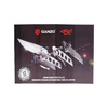 Ganzo - Складаний ніж EDC G769-BK - D2 - Чорний - G769-BK