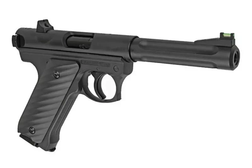 KJ Works - Репліка пістолета Ruger MK2 - CO2 - чорний - KJW-02-007674