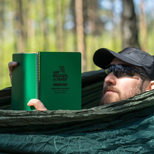 Modestone - Водонепроникний блокнот - 148 x 210 мм - 50 аркушів - Пісочний - C52