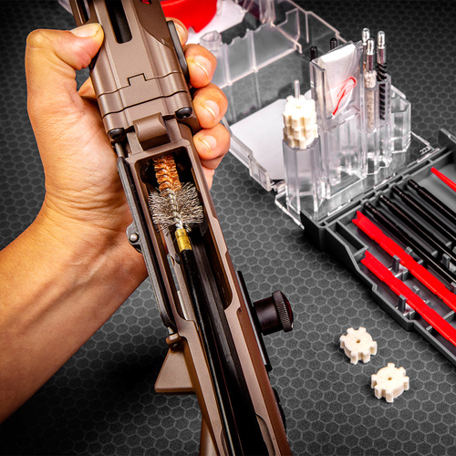 Real Avid - Набір інструментів для чищення зброї Gun Boss Multi-Kit - .243/.260/6.5mm - AVGBMK243