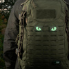 M-Tac - Флуоресцентні нашивки Tiger Eyes Laser Cut - Para - Ranger Green - 51140023