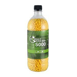 Кулі Umarex - ASG Combat Zone Basic - 0,12 г - 5000 шт. - Жовтий - 2.5670