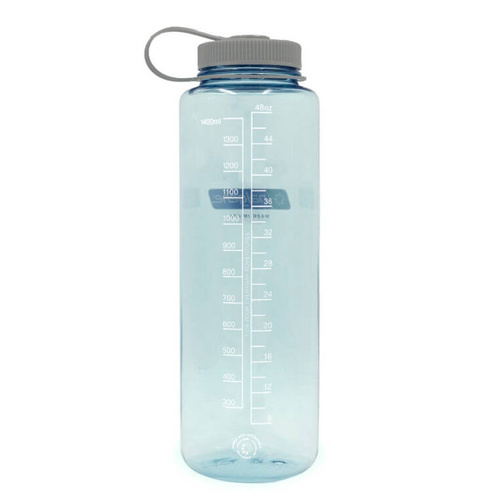  Nalgene - 48 унцій Silo Sustain Wide Mouth Bottle - 63 мм відкриття - 1,5 л - Seafoam - 2020-0548