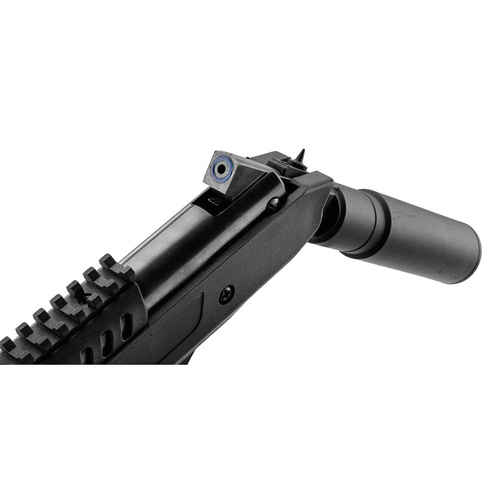 Black Ops - Пневматичний пістолет Langley Silencer - 4,5 мм - чорний - CA0161