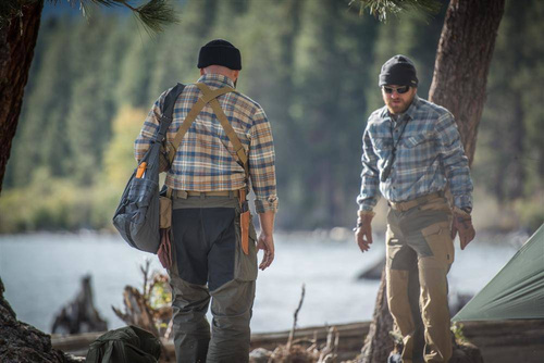 Helikon - Сорочка Defender Mk2 Pilgrim Shirt® - Rust Plaid - KO-DPG-SR-P9
