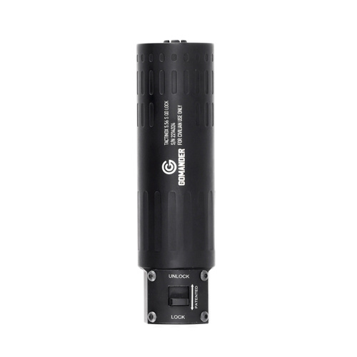 Gomander - Глушник Tactinox QD S - 5,56 мм - M26x1,5 - чорний - TB0.9649