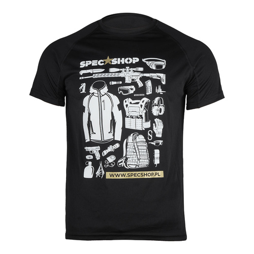 SpecShop.pl - Термоактивна футболка до 20-річчя - чорний