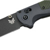 Benchmade - Складаний ніж 430BK Redoubt - D2 - сірий/зелений - 430BK