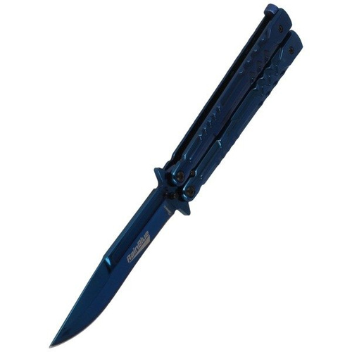 Ніж-метелик Martinez Albainox - Balisong Rainblue - 36246