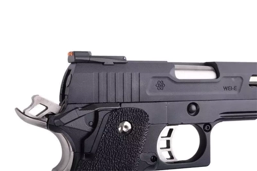 WE - Репліка газового пістолета Hi-Capa 5.1 Force "T.REX" - Чорний - WET-02-010304