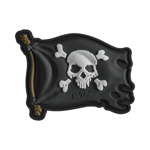 M-Tac - Jolly Roger Patch - ПВХ - Чорний - 51116802
