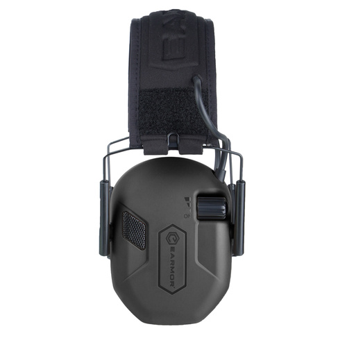 Earmor - Активні протишумні навушники M300A - чорні - M300A-BLK