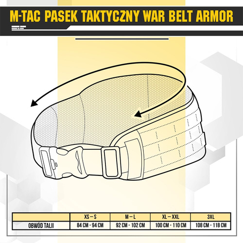 M-Tac - Тактичний пояс War Belt Armo - Ranger Green - 10037823