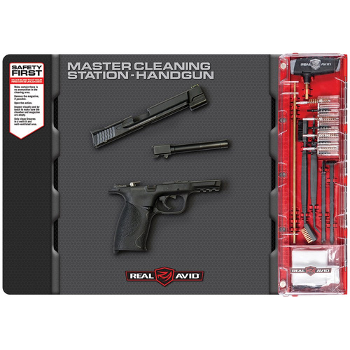 Real Avid - Килимок для зброї з набором інструментів Master Cleaning Station™ - Ручна зброя - AVMCS-P
