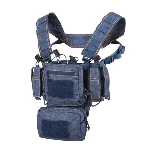 Helikon - Kamizelka Training Mini Rig® - нейлон - меланж синій - KK-TMR-NL-M2 - KK-TMR-NL-M2