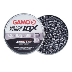 Gamo - Diabolo Pellets AccuTek Hollow Point 10X - калібр 4,5 мм - 500 штук - 6322546-AK
